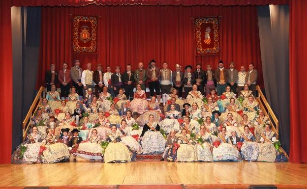 Todas las falleras mayores y falleras mayores infantiles de Rascanya.