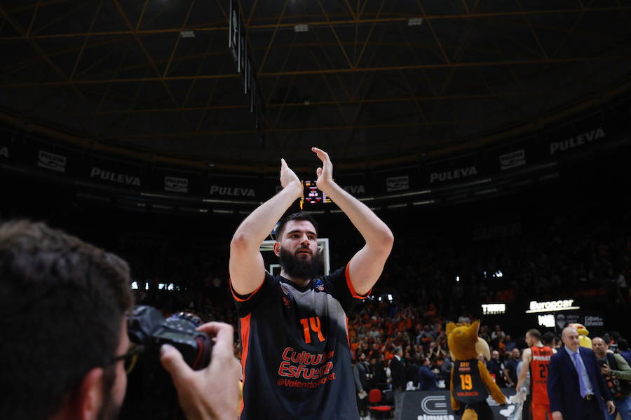 Las mejores fotos del primer partido de la final de EuroCup disputado en la Fonteta