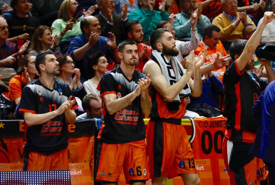 Las mejores fotos del primer partido de la final de EuroCup disputado en la Fonteta