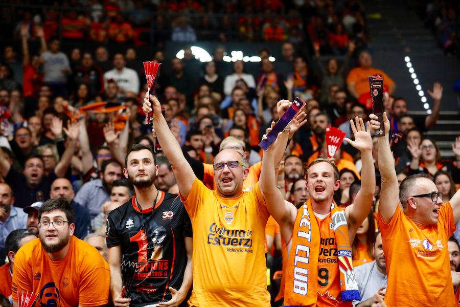 Las mejores fotos del primer partido de la final de EuroCup disputado en la Fonteta