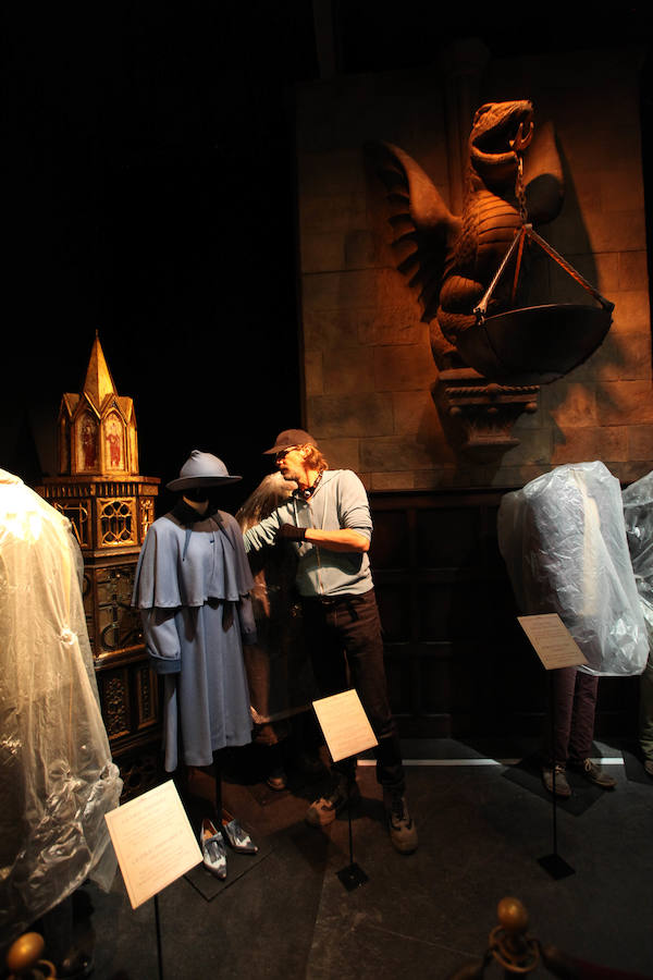 Fotos: La exposición de Harry Potter toma forma en el Museo de las Ciencias de Valencia