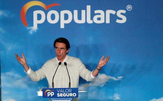 El expresidente del Gobierno José María Aznar.