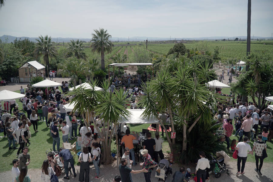 El Festival de l'horta Turia ha ofrecido en la Masía de San Antonio de Benifaió, 12 horas de música y gastronomía en plena huerta. Els Jóvens, Lewis OfMan, Cariño, The Parrots, Novedades Carminha, Cero en Conducta y Hits With Tits han completado el cartel de este certamen nacido hace tres años para «acercar la huerta a la ciudadanía y rendir homenaje a los agricultores cuyo trabajo permite que disfrutemos del patrimonio natural», resaltó la organización.