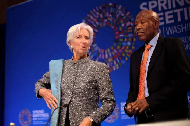 Christine Lagarde, directora gerente del FMI. 