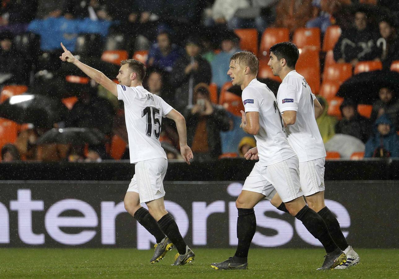 El Valencia CF jugará las semifinales de la Europa League 2018-2019 ante el Arsen de Unai Emery. El equipo de Marcelino superó en la vuelta en Mestalla por 2-0 al Villarreal, en unos cuartos de final encarrilados con el 1-3 de la ida.