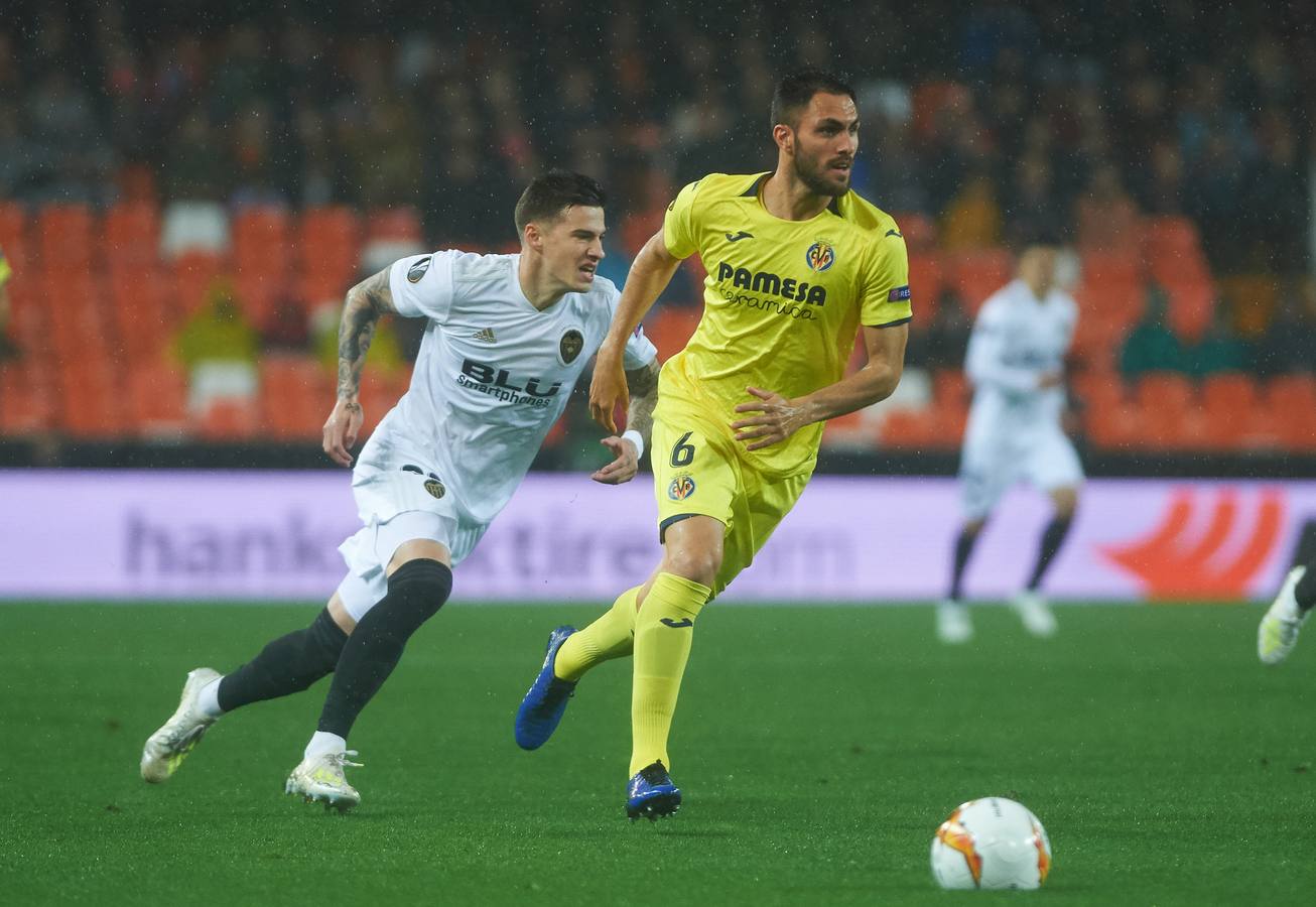 El Valencia CF jugará las semifinales de la Europa League 2018-2019 ante el Arsen de Unai Emery. El equipo de Marcelino superó en la vuelta en Mestalla por 2-0 al Villarreal, en unos cuartos de final encarrilados con el 1-3 de la ida.