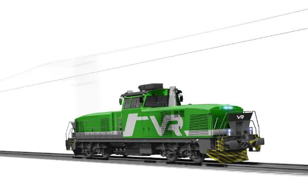 Locomotora que fabricará Stadler Valencia para la finlandesa VR Group. 