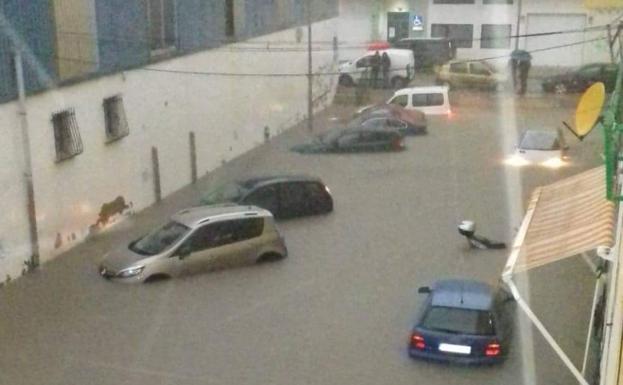 Inundaciones en Dénia.