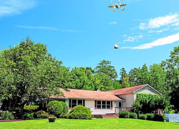 Se lo envío por dron