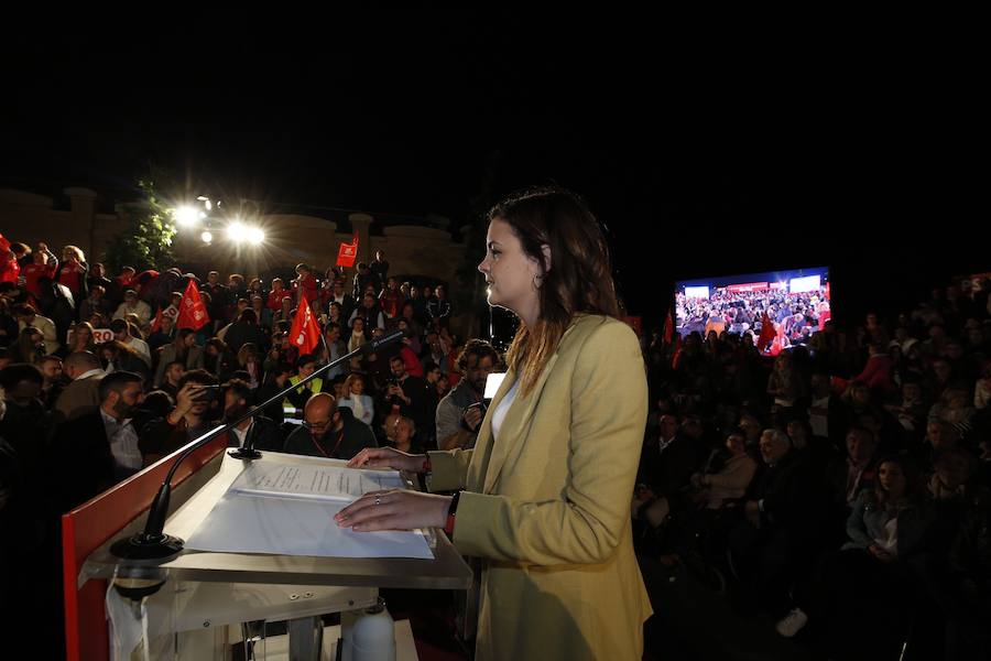 Fotos: Sánchez pide el voto para el PSOE en el cierre de campaña en Valencia