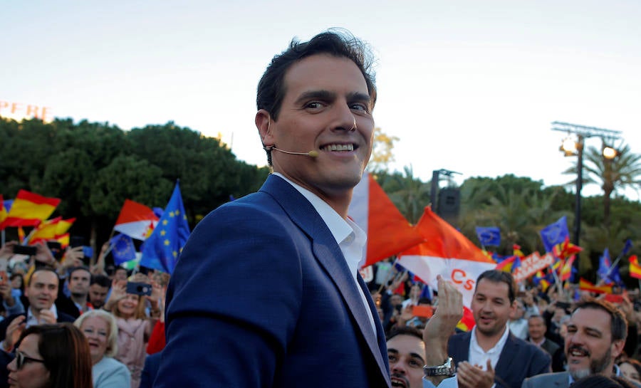 Fotos: Rivera cierra la campaña de Ciudadanos en Valencia