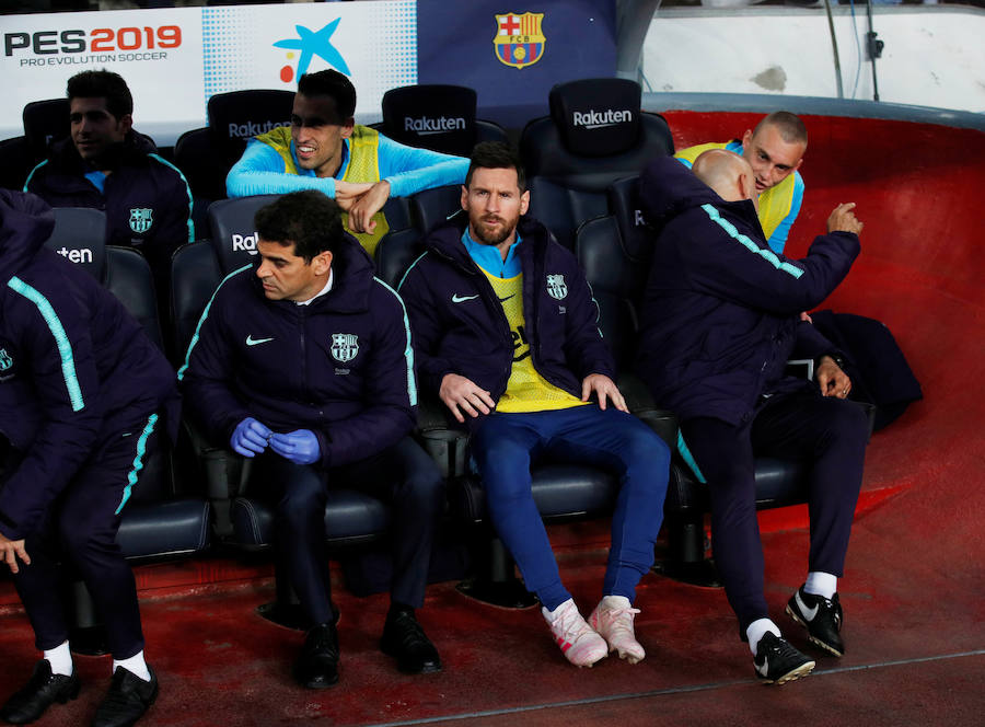 Las mejores fotos del partido de la jornada 35 de LaLiga en el Camp Nou. Un encuentro decisivo para ambos conjuntos