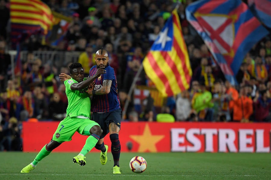 Las mejores fotos del partido de la jornada 35 de LaLiga en el Camp Nou. Un encuentro decisivo para ambos conjuntos