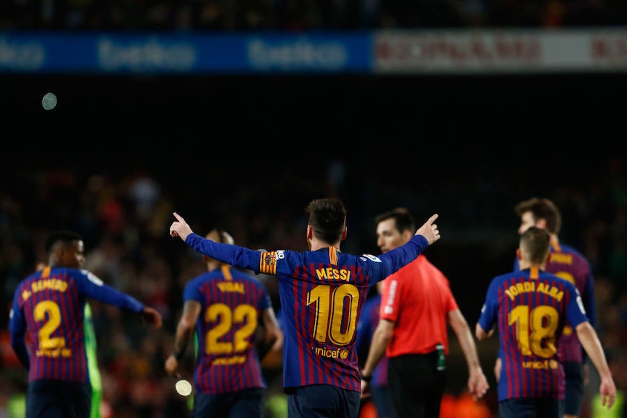 Las mejores fotos del partido de la jornada 35 de LaLiga en el Camp Nou. Un encuentro decisivo para ambos conjuntos