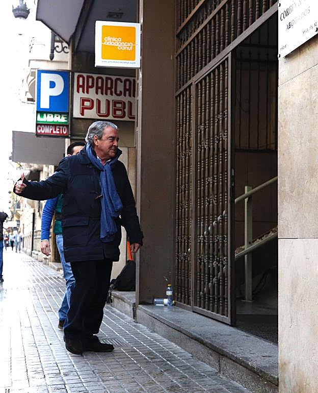 El abogado José Corbín. 