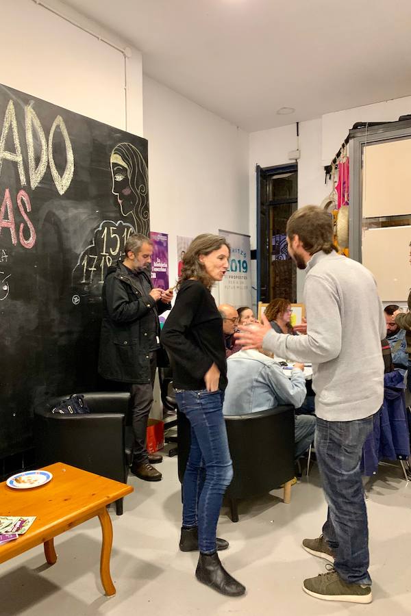 Fotos: Así espera Unidas Podemos los resultados de las elecciones del 28-A