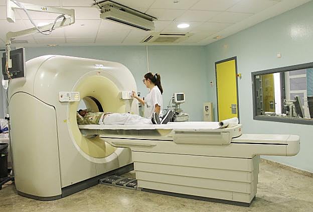 Un TAC de un centro sanitario de la Comunitat. 