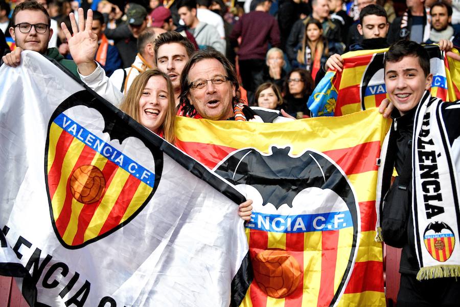 Fotos: La afición del Valencia CF en Londres