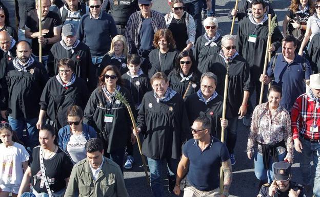 Ximo Puig, en la Romería de la Santa Faz.