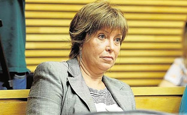 Empar Marco, en Les Corts.