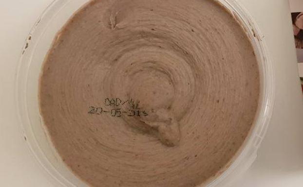 Hummus de lentejas Hacendado de Mercadona. 