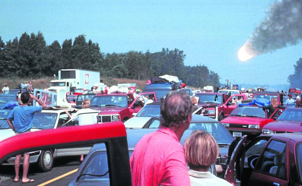 Los expertos calculan que el choque del asteroide liberará una energía mil veces superior a la de Hiroshima. En la imagen, fotograma de 'Deep Impact'.