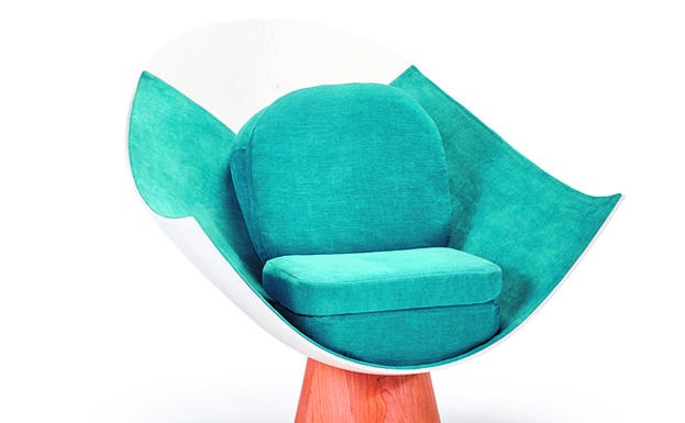 Sillón nube de la 'nariz' de un A350.