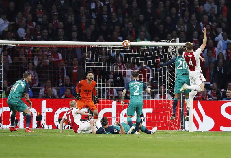 El Ajax y el Tottenham se enfrentaron en el Johan Cruyff Arena, en la vuelta de semifinales de la Liga de Campeones.