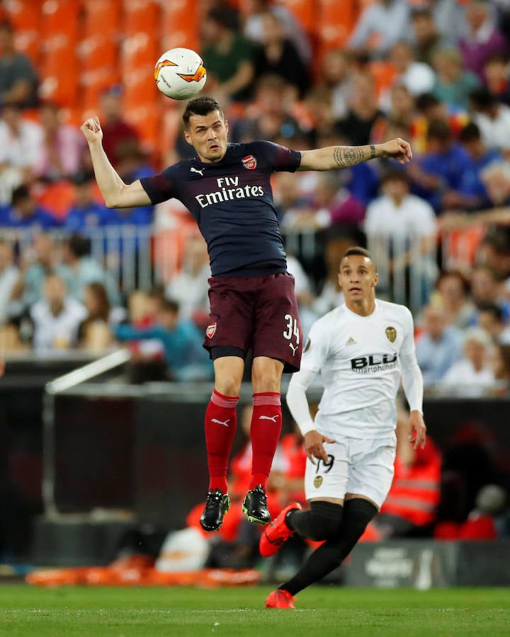 Las mejores fotos del partido de vuelta de semifinales de Europa League disputado en Mestalla