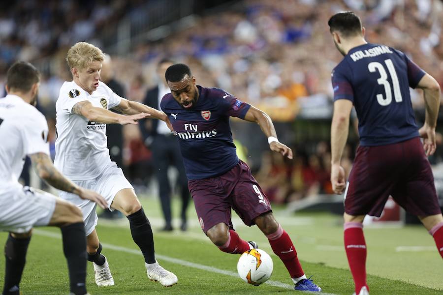 Las mejores fotos del partido de vuelta de semifinales de Europa League disputado en Mestalla