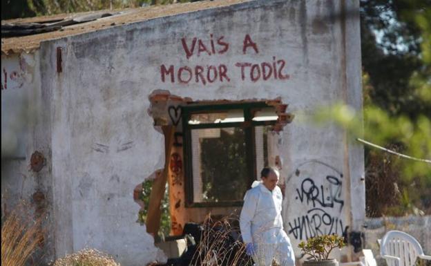 La casa en la que ocurrieron los crímenes.