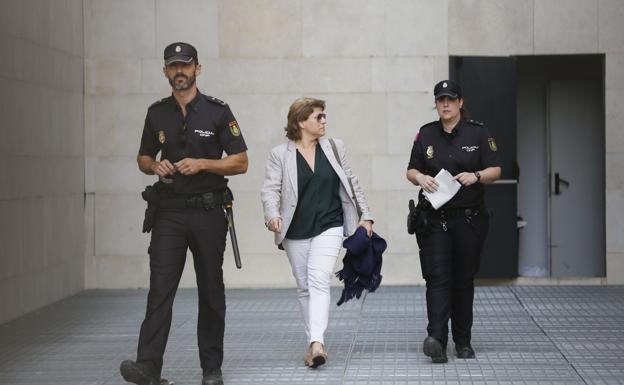 Agustina Brines era cogerente de Compromís en Divalterra. 