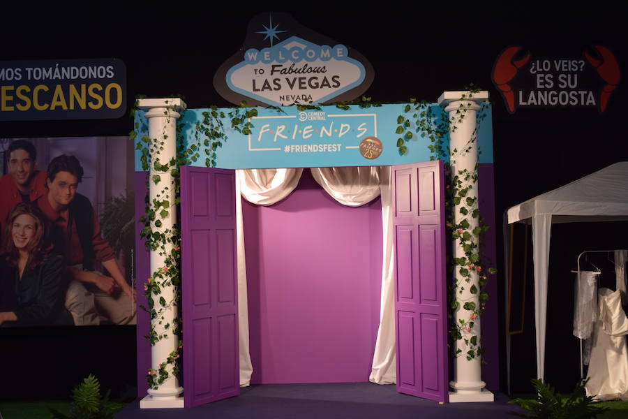 El altar de Las Vegas donde Rachel y Boss celebraron por error su boda.
