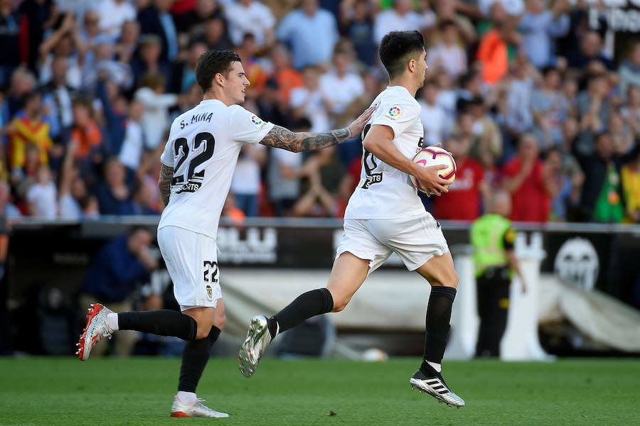 Estas son las fotos que deja el partido de la jornada 37 de LaLiga en Mestalla.