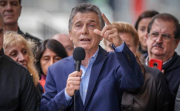 Mauricio Macri, el pasado viernes en un acto en Buenos Aires.