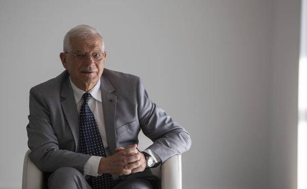 El cabeza de lista por el PSOE a las elecciones Europeas, Josep Borrell.