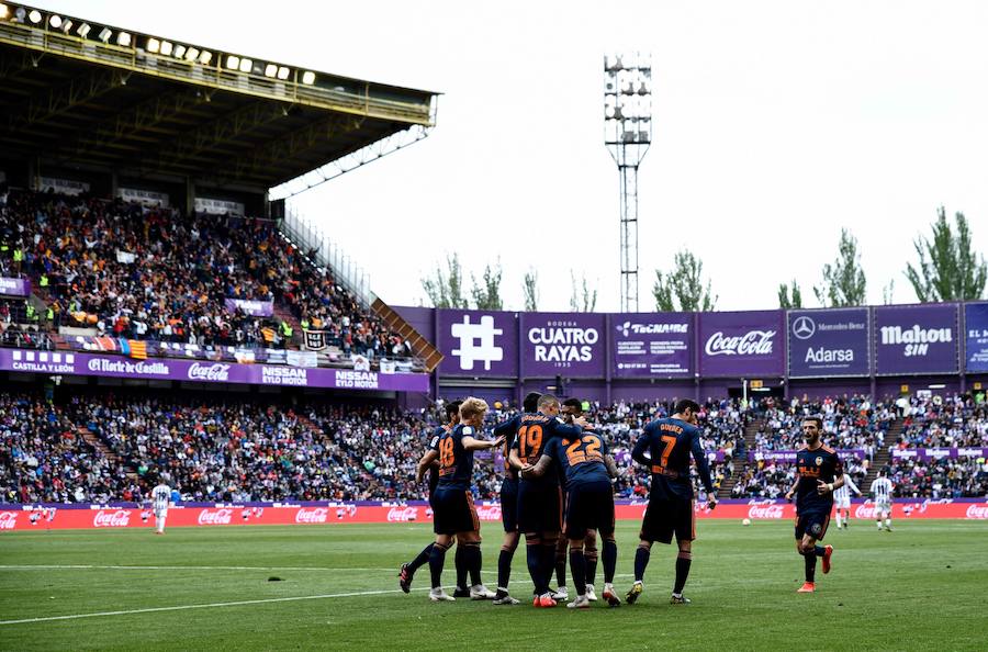 Estas son las fotos que deja el encuentro de la jornada 38 de LaLiga Santander en el Jose Zorrilla