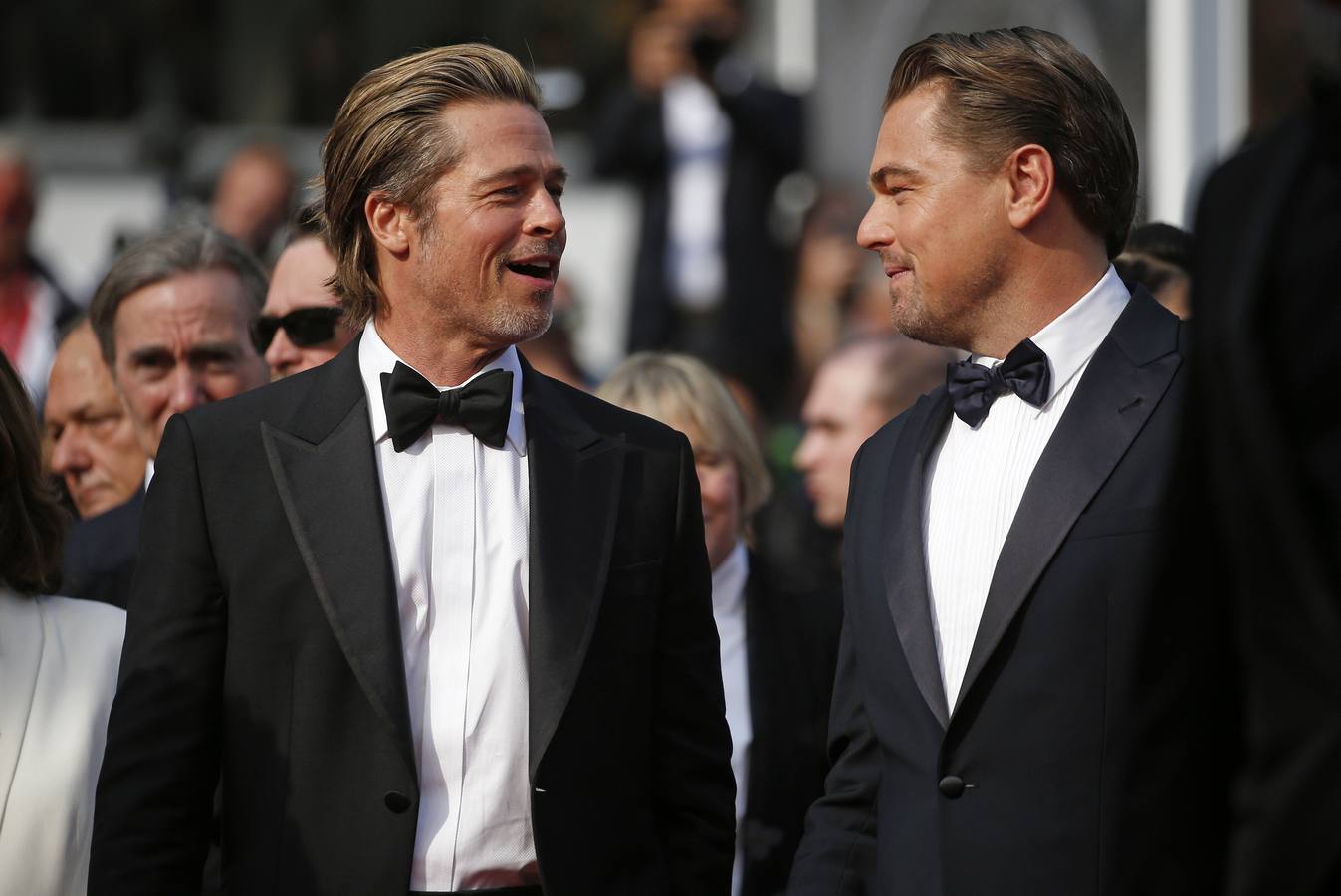 «Érase una vez en... Hollywood», de Quentin Tarantino, era una de las películas más esperadas del Festival de Cannes, y su alfombra roja este martes antes del estreno no decepcionó, con Leonardo DiCaprio y Brad Pitt como dos de los actores más aclamados. Completó el trío Margot Robbie.