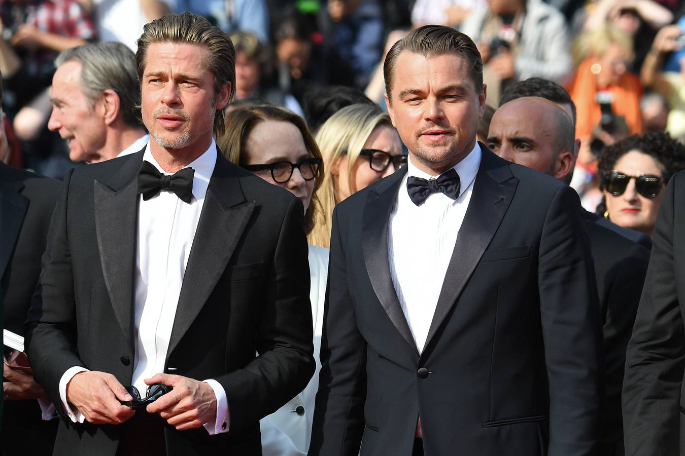 «Érase una vez en... Hollywood», de Quentin Tarantino, era una de las películas más esperadas del Festival de Cannes, y su alfombra roja este martes antes del estreno no decepcionó, con Leonardo DiCaprio y Brad Pitt como dos de los actores más aclamados. Completó el trío Margot Robbie.