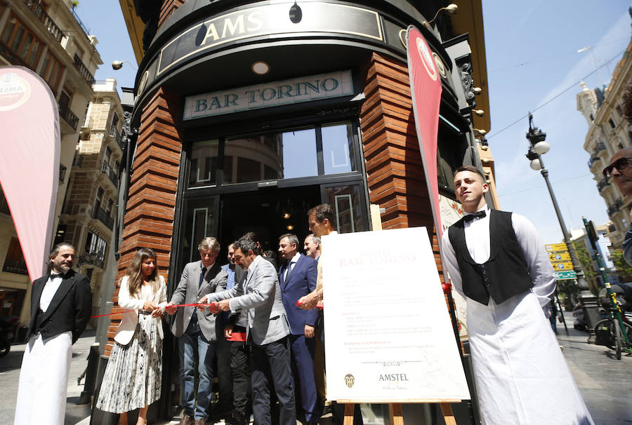 El Valencia CF y Amstel recrean el mítico local de los años 20 donde se fundó el club