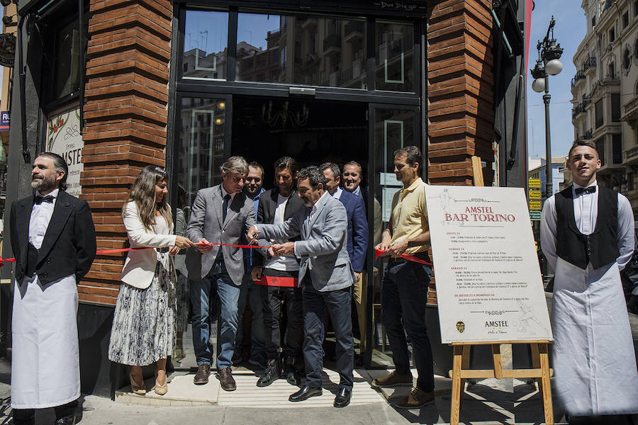 El Valencia CF y Amstel recrean el mítico local de los años 20 donde se fundó el club