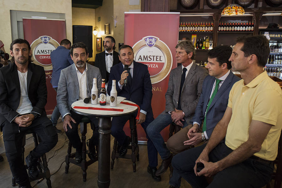 El Valencia CF y Amstel recrean el mítico local de los años 20 donde se fundó el club