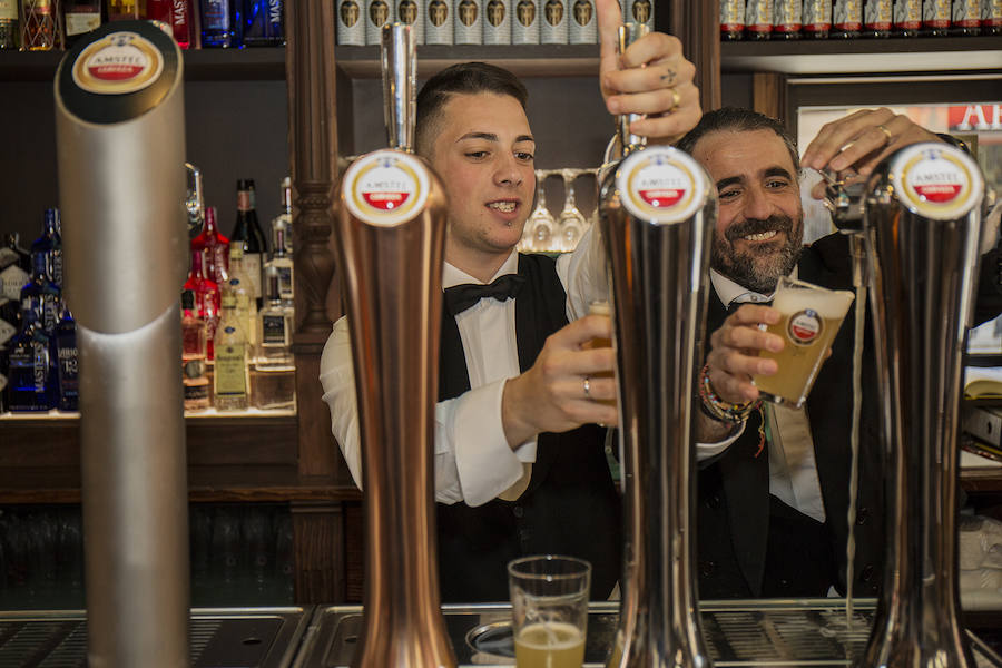 El Valencia CF y Amstel recrean el mítico local de los años 20 donde se fundó el club