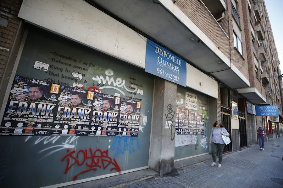 Fotos: Cierre de negocios y comercios en Valencia