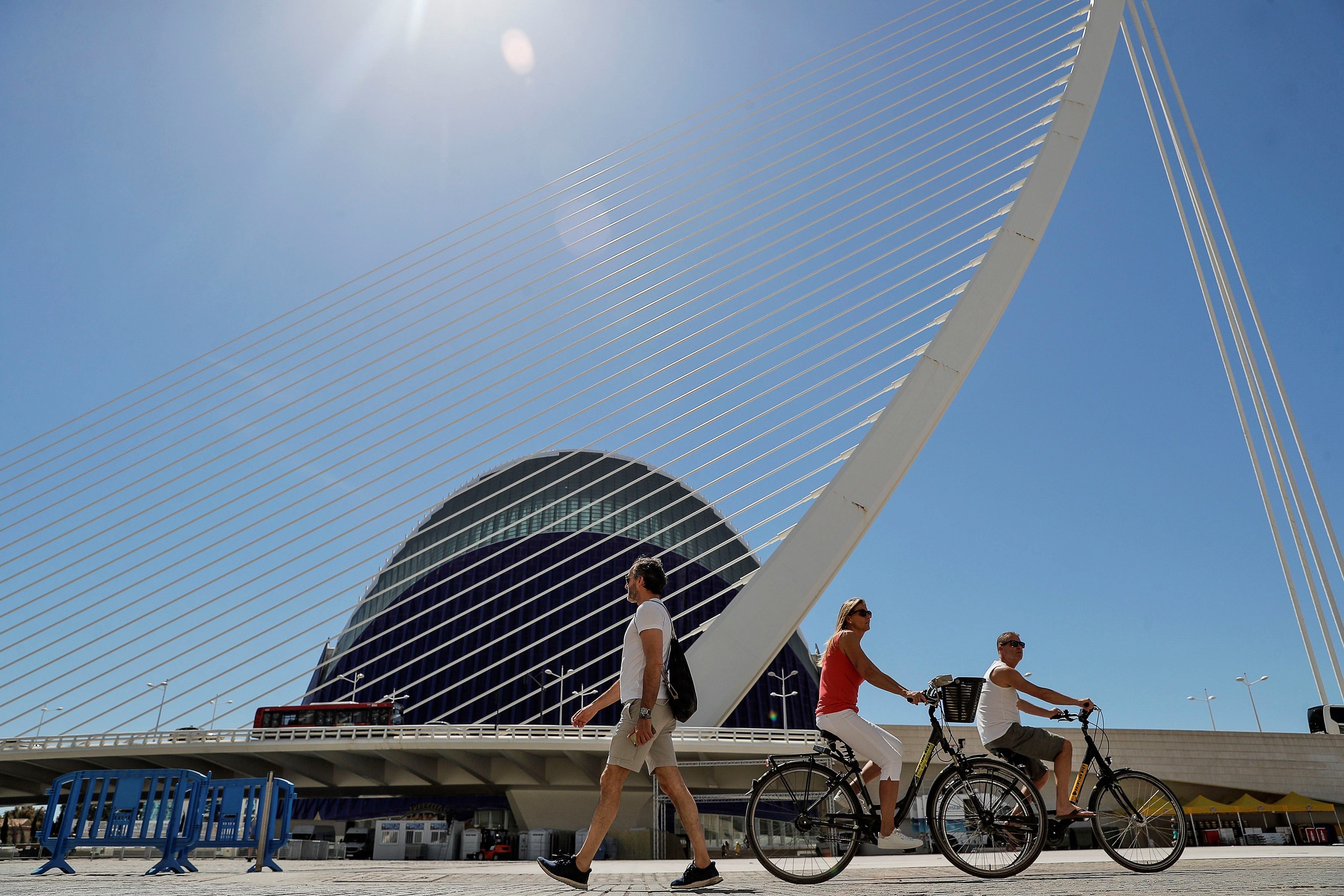 La Ciudad de las Artes y las Ciencias.