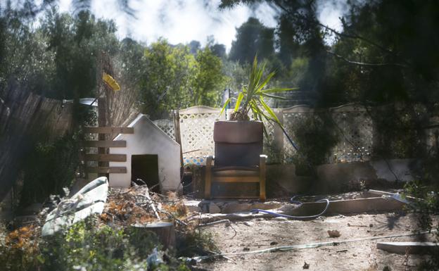 La casa en el término de Godella en el que ocurrió el crimen.