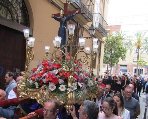 Procesión de Sant Bulr por La Xerea.