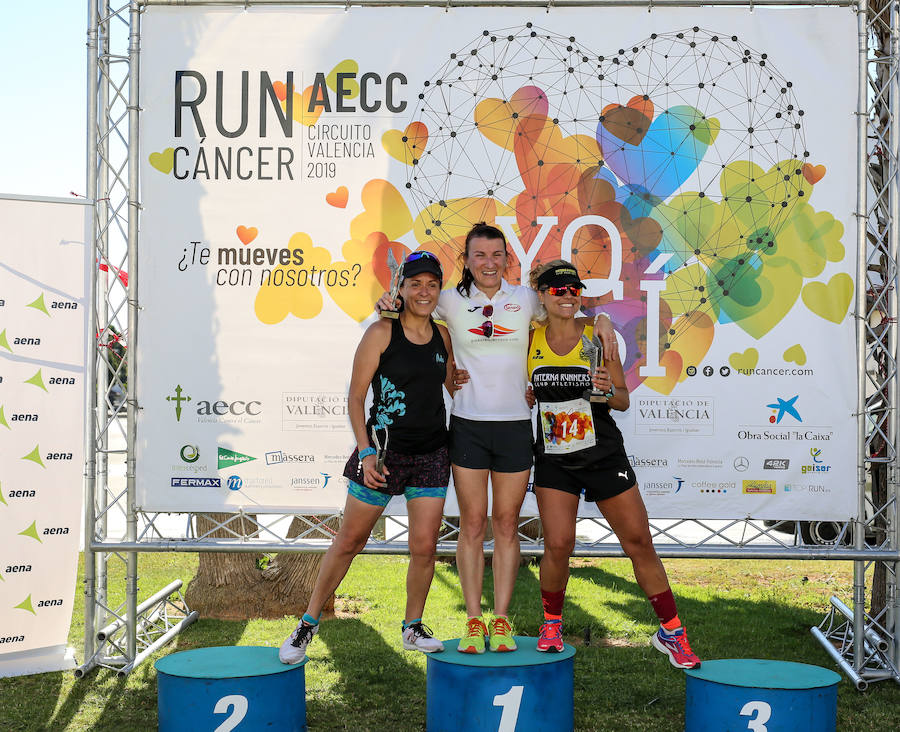 300 personas han participado en esta novedosa prueba dentro del Circuito RunCáncer - AECC Valencia 100% solidario.