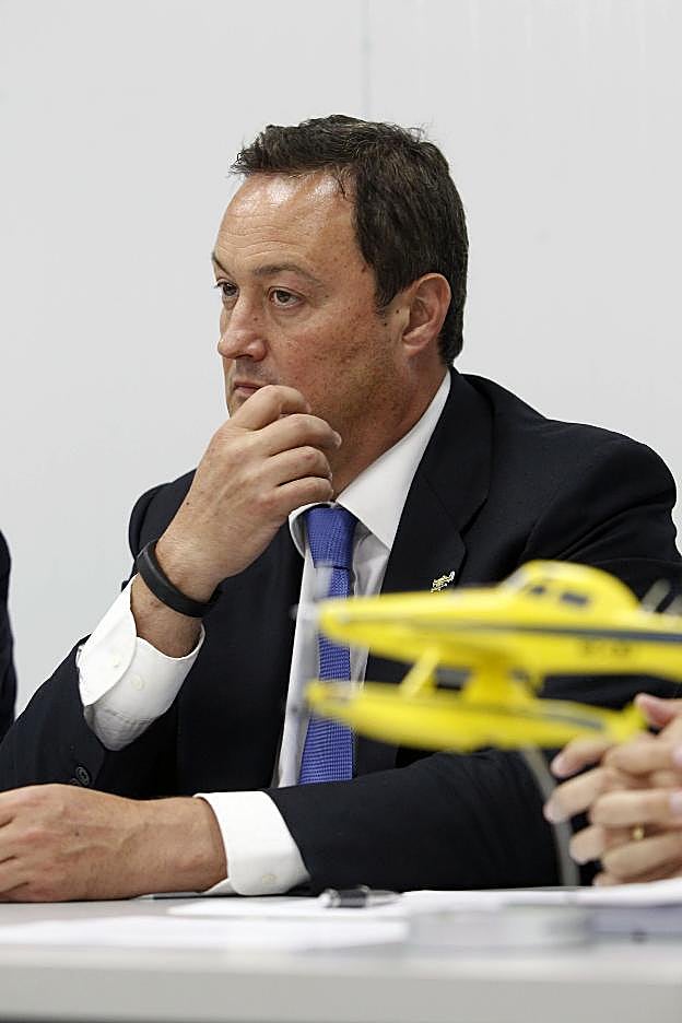 Vicente Huertas, presidente de Avialsa. 