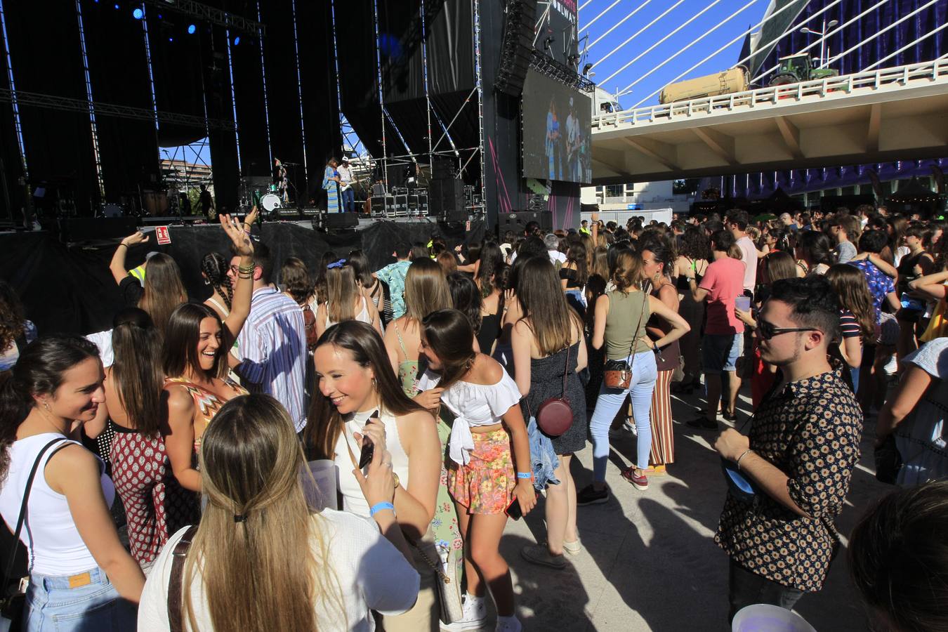 La Ciudad de las Artes y las Ciencias de Valencia acoge este 7 y 8 de junio a miles de fans de la música y a cientos de artistas para dar la bienvenida al verano
